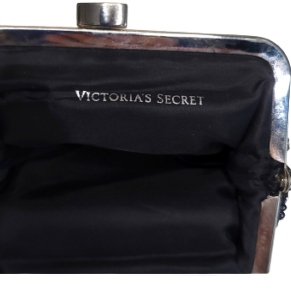 Victoria Secret Angel Forever Sequin Kiss Change Purse Clutch & Lace Wristlet - Picture 4 of 4